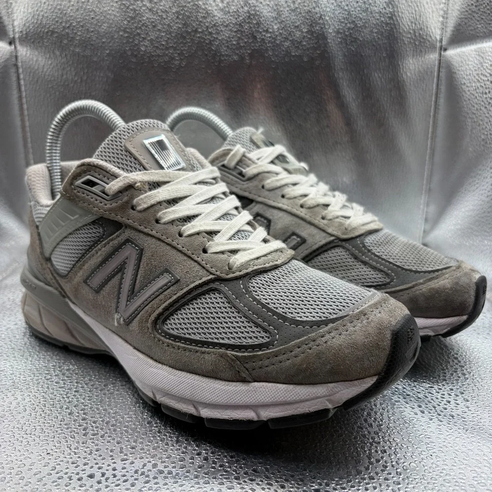 Size 6.5 New Balance 990v5 Castlerock Womens USA Low Top Athletic Shoes W990GL5